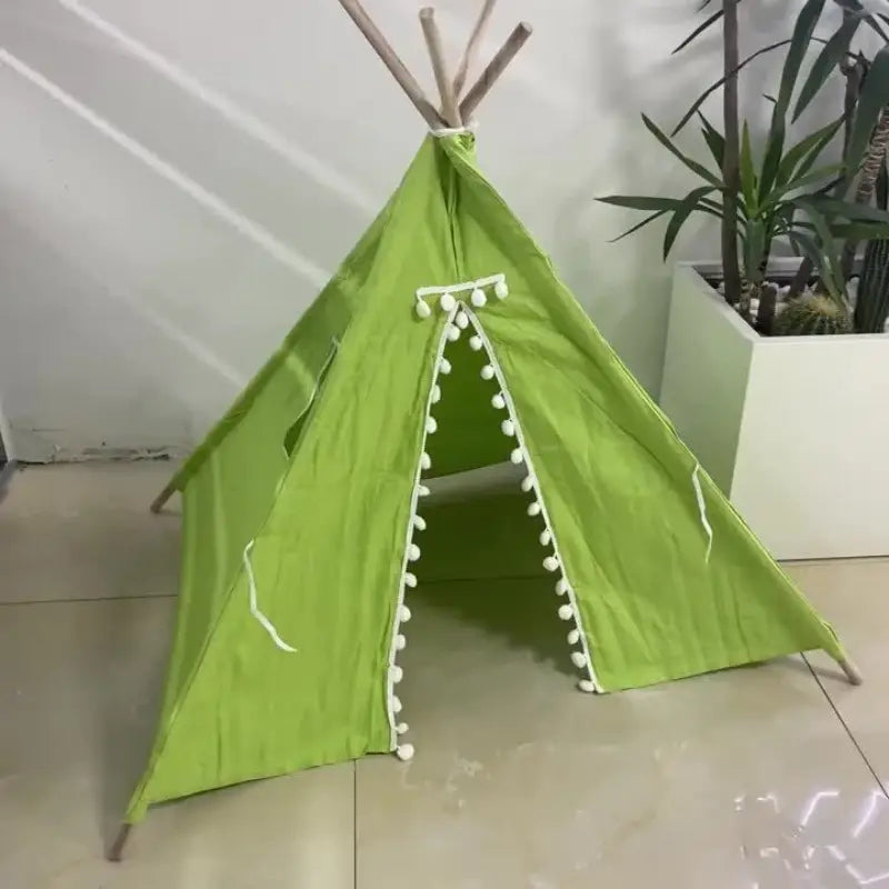 🐾 Tente Douillette pour Chiens & Chats – Le Refuge Cocooning de Votre Compagnon 🏕️