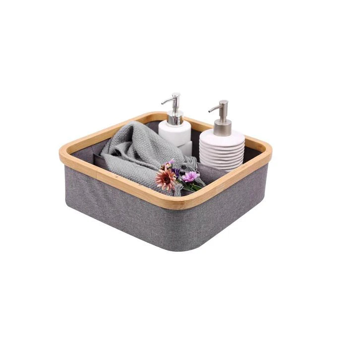SET 3 pièces de rangement à Cadre en Bambou✨