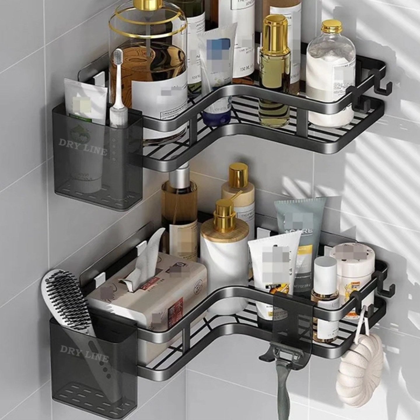 đż Caddie de Douche d'Angle â Rangement Pratique et ĂlĂ©gant âš