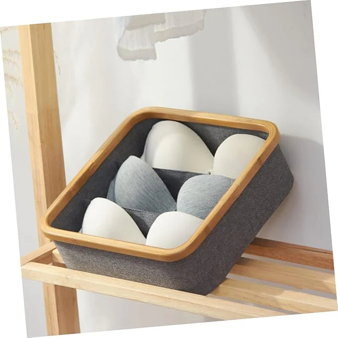 SET 3 pièces de rangement à Cadre en Bambou✨