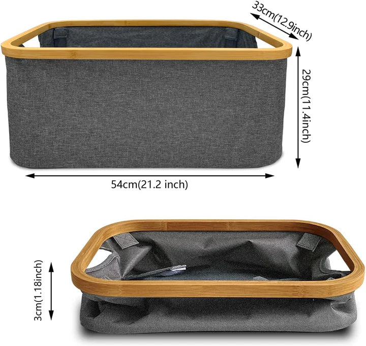SET 3 pièces de rangement à Cadre en Bambou✨